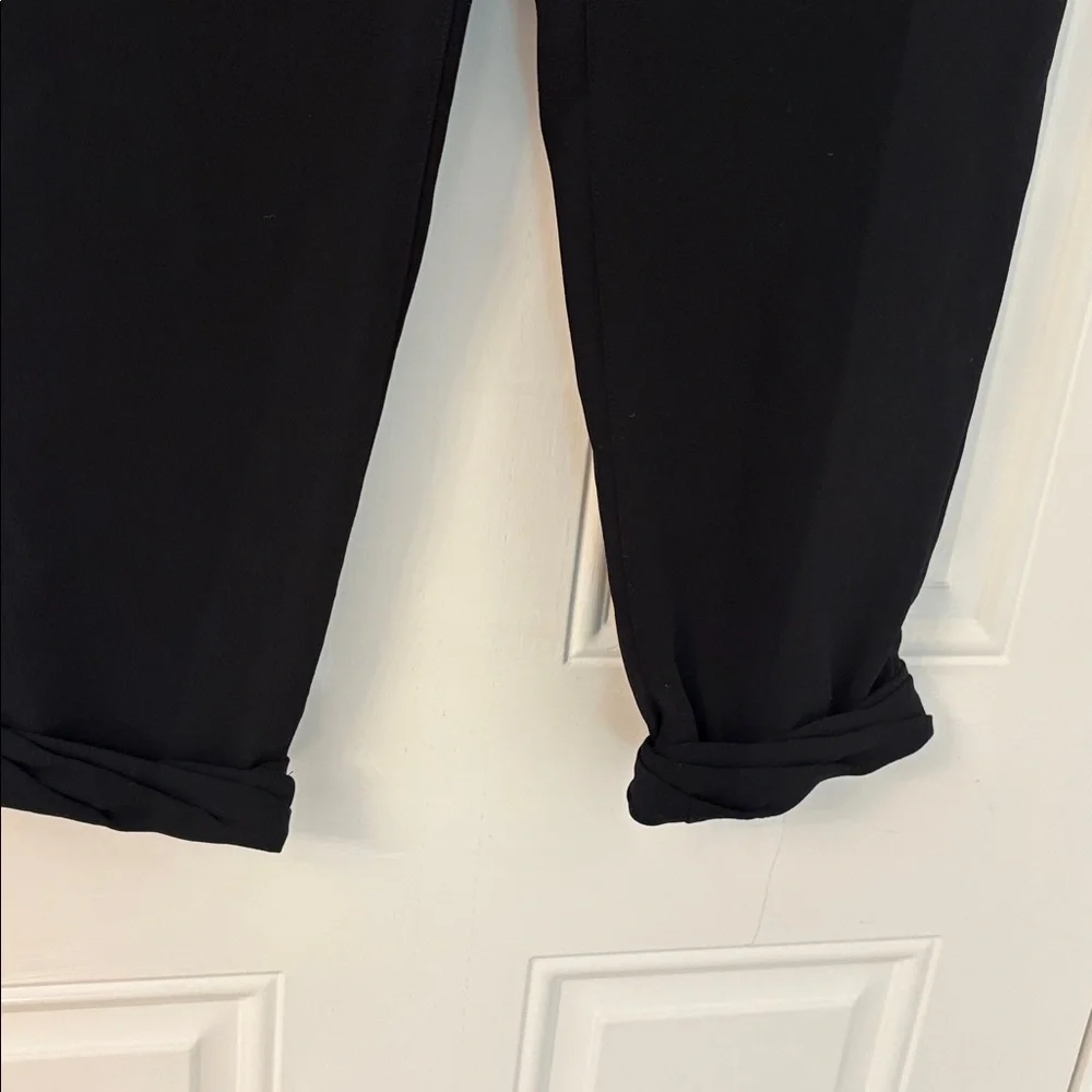 Aritzia Wilfred Allant Pant Black Lyocell Linen Blend (Size 8)
